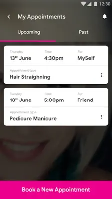 Salon android App screenshot 3